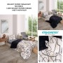 ETE HOMETEX TEK KİŞİLİK LÜX WELSOFT YORGAN EFEKT ANTRASİT 155X215CM 8696474231965